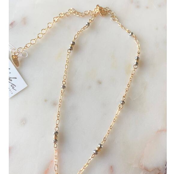 Ettika Revolve Gold Statement Necklace - Picture 2 of 3